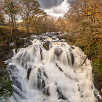 Buy canvas prints of Swallow Falls by Clive Ingram