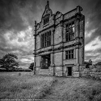 Buy canvas prints of The abandoned mansion by Clive Ingram