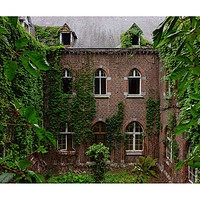 Buy canvas prints of The Courtyard  by Jade Brimfield