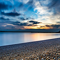 Buy canvas prints of Seaford Bay Blue by Ben Russell