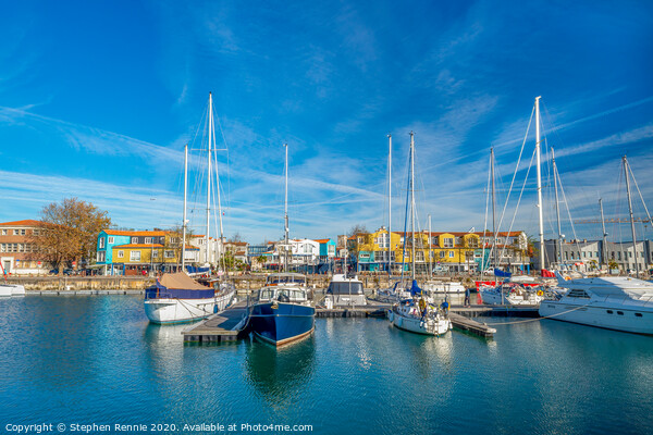 Yachting marina La Rochelle Picture Board by Stephen Rennie