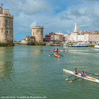 Buy canvas prints of La Rochelle, Charente Maritime, France by Stephen Rennie