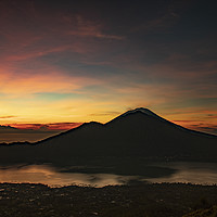 Buy canvas prints of Volcanic Sunrise by Ben Griffin