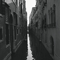 Buy canvas prints of Venice canal by Amanda Hart