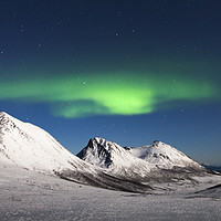 Buy canvas prints of Aurora Borealis Norway by Amanda Hart