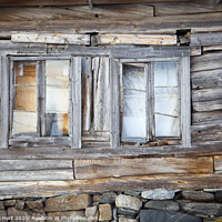 Buy canvas prints of A wooden hut in Norway by Amanda Hart