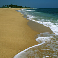 Buy canvas prints of Beach at Tangalle in Sri Lanka by Amanda Hart