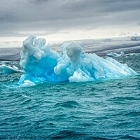 Buy canvas prints of Glacier Lagoon Iceland by simon cowan
