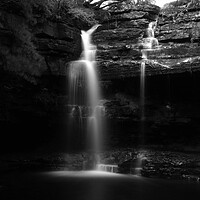 Buy canvas prints of Summerhill Force / Gibson’s Cave by simon cowan