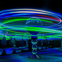 Buy canvas prints of Light Painting by David Whitehead