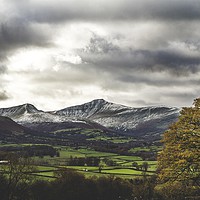 Buy canvas prints of Pen Y Fan Winter by Marc Jones