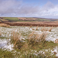 Buy canvas prints of Winter View from Lang Combe Head, Exmoor by Shaun Davey