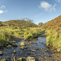 Buy canvas prints of Chetsford Water, Exmoor by Shaun Davey