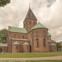 Buy canvas prints of St. Bendt's Church in Ringsted Denmark by Stig Alenäs
