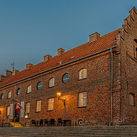 Buy canvas prints of Hotel in an old prison-house in the old danish tow by Stig Alenäs