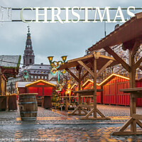 Buy canvas prints of Christmas Market at Amagertorv Copenhagen by Stig Alenäs