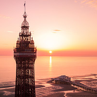 Buy canvas prints of Tower Sunset by Mark Rangeley