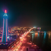 Buy canvas prints of Blackpool illuminations  by Mark Rangeley