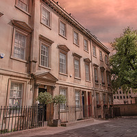 Buy canvas prints of A street in Bath by Ed Carnaghan