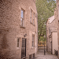 Buy canvas prints of The Narrow Lanes of Bath by Ed Carnaghan