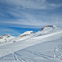 Buy canvas prints of Swiss Alpine Skiing by Martin Baroch