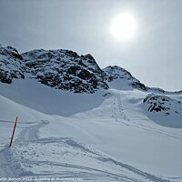 Buy canvas prints of Skier's dream Andermatt  by Martin Baroch