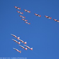 Buy canvas prints of Patrouille Suisse Airshow by Martin Baroch