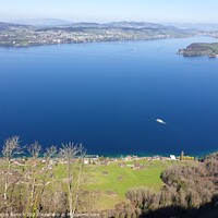 Buy canvas prints of Look at Lake Luzern from Bürgenstock  by Martin Baroch