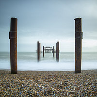 Buy canvas prints of Ghost of the Pier by Richard Taylor