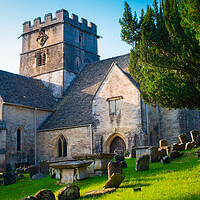 Buy canvas prints of Avening Church  by Steve Taylor