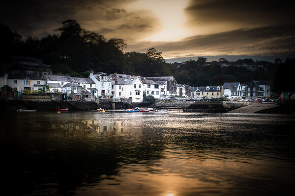 Fowey at dusk Picture Board by Steve Taylor