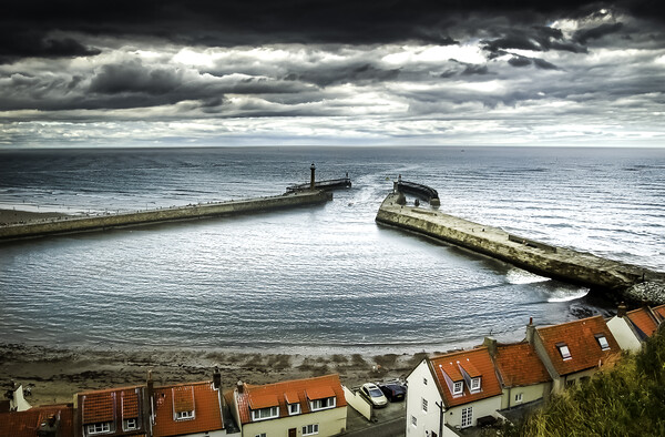 Whitby, North Yorkshire. Picture Board by Steve Taylor