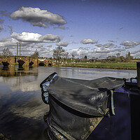 Buy canvas prints of Eckington Bridge  by Steve Taylor