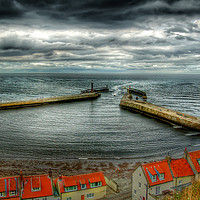 Buy canvas prints of Whitby Harbour  by Steve Taylor