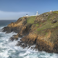 Buy canvas prints of Pendeen Point lighthouse by Mick Blakey