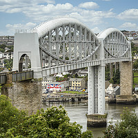 Buy canvas prints of Brunel's Bridge, River Tamar by Mick Blakey