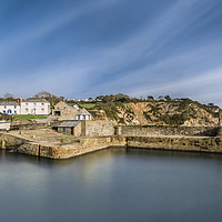 Buy canvas prints of Tranquil Waters, Charlestown Harbour by Mick Blakey