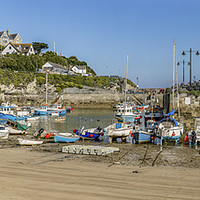 Buy canvas prints of Newquay Harbour  by Mick Blakey