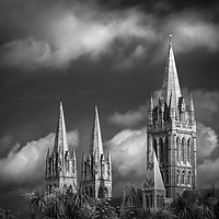 Buy canvas prints of Cathedral Spires, Truro, Cornwall by Mick Blakey