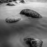 Buy canvas prints of Silky Water, Porth Nanven beach, Cornwall by Mick Blakey