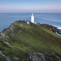 Buy canvas prints of Late Light, Start Point Lighthouse, Devon by Mick Blakey