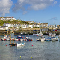 Buy canvas prints of Porthleven Harbour, Cornwall by Mick Blakey