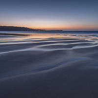 Buy canvas prints of Dusk, Gwithian Sands, Cornwall by Mick Blakey
