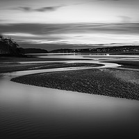 Buy canvas prints of Channel Curves, Sandside, Cumbria, UK by Mick Blakey