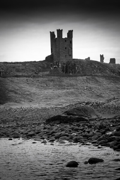 Dunstanburgh Castle, Northumberland Picture Board by Mark Jones