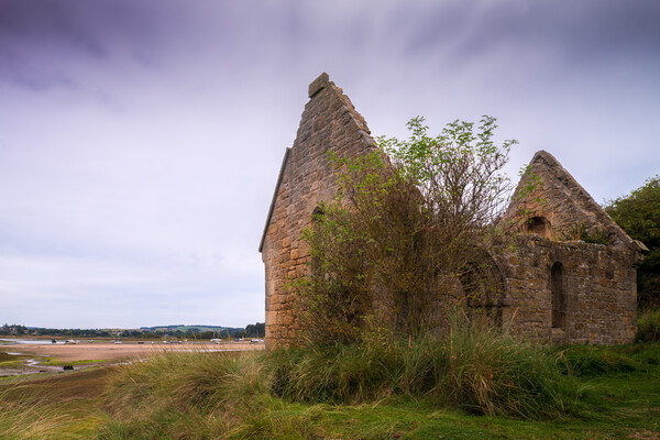 Abandoned Chapel, Alnmouth Picture Board by Mark Jones