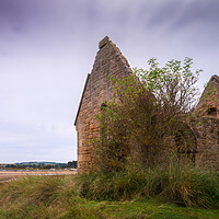 Buy canvas prints of Abandoned Chapel, Alnmouth by Mark Jones