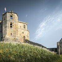Buy canvas prints of Warkworth Castle by Mark Jones