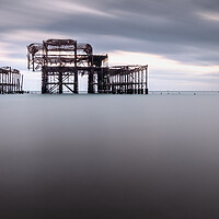 Buy canvas prints of Brighton West Pier by Mark Jones