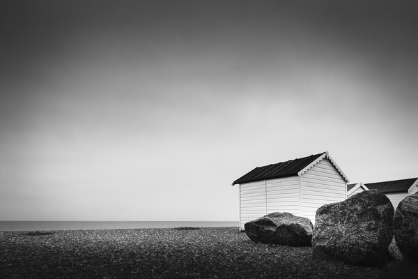 Beach Huts, Shoreham Picture Board by Mark Jones